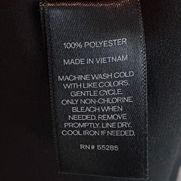 Express Floral Sleeveless Top – Size XS – Black & Red – Y2K Soft Girl Bloomcore - Picture 6 of 6